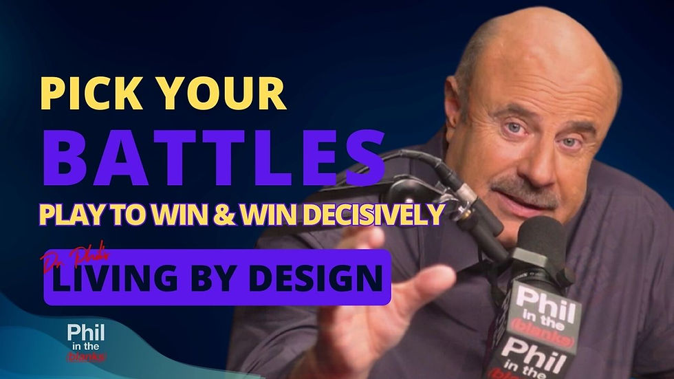 Dr. Phil Living By Design